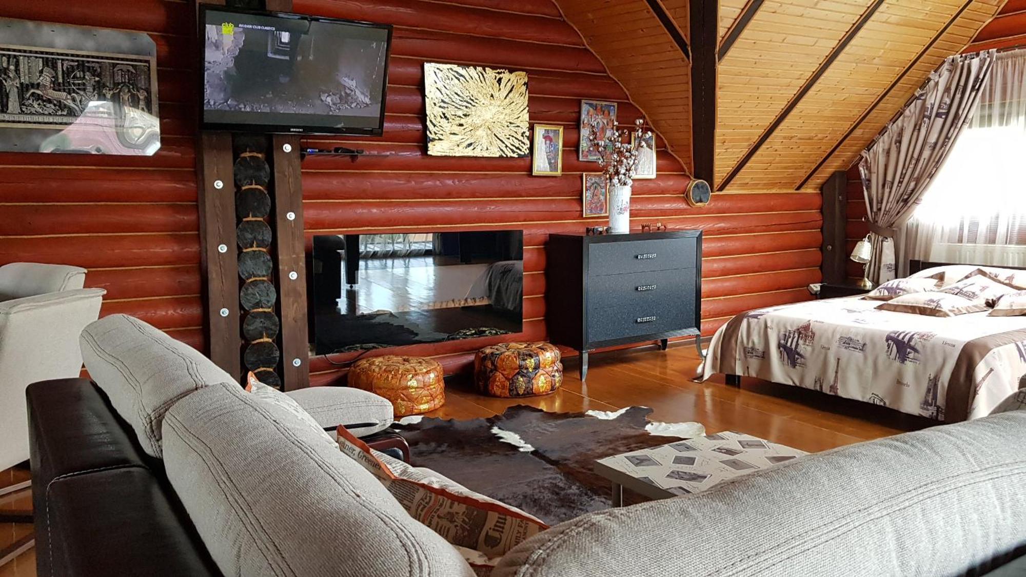 Luxury Apartments With Pool And Sauna In The Villa 切尔诺夫策 客房 照片